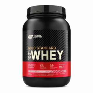 Whey Gold Standard 100% Morango 907g - Optimum Nutrition